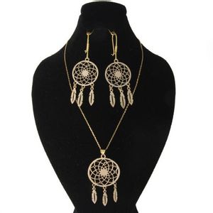 نیم ست طلا 18 عیار زنانه مدل دریم کچر